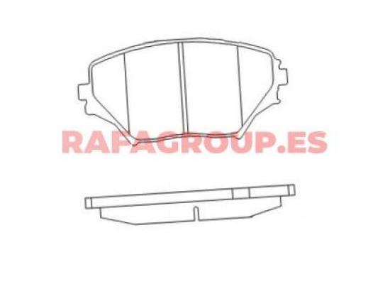 RG6768 - Pastillas de freno